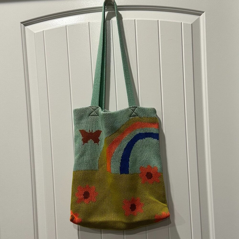 Urban Outfitters Scenic Woven Small Tote Bag